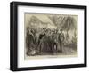 The Prince of Wales Landing at Gibraltar-null-Framed Giclee Print