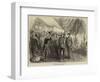 The Prince of Wales Landing at Gibraltar-null-Framed Giclee Print