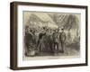 The Prince of Wales Landing at Gibraltar-null-Framed Giclee Print