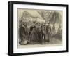 The Prince of Wales Landing at Gibraltar-null-Framed Giclee Print