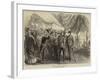 The Prince of Wales Landing at Gibraltar-null-Framed Giclee Print