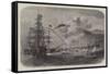 The Prince of Wales Landing at Quebec-Edwin Weedon-Framed Stretched Canvas
