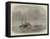 The Prince of Wales Landing at Weymouth-Edwin Weedon-Framed Stretched Canvas