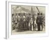 The Prince of Wales Laying the Foundation-Stone of the Alexandra Battery, Gibraltar-null-Framed Giclee Print