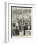 The Prince of Wales Laying the Memorial-Stone of the Indian Institute at Oxford-null-Framed Giclee Print