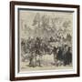 The Prince of Wales Leaving Athens-Charles Robinson-Framed Giclee Print