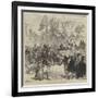 The Prince of Wales Leaving Athens-Charles Robinson-Framed Giclee Print