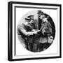 The Prince of Wales Loading a Rifle in the Grenadiers, First World War, 1914-null-Framed Giclee Print