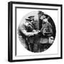 The Prince of Wales Loading a Rifle in the Grenadiers, First World War, 1914-null-Framed Giclee Print