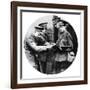 The Prince of Wales Loading a Rifle in the Grenadiers, First World War, 1914-null-Framed Giclee Print