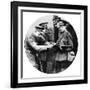 The Prince of Wales Loading a Rifle in the Grenadiers, First World War, 1914-null-Framed Giclee Print