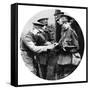 The Prince of Wales Loading a Rifle in the Grenadiers, First World War, 1914-null-Framed Stretched Canvas