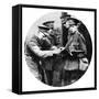 The Prince of Wales Loading a Rifle in the Grenadiers, First World War, 1914-null-Framed Stretched Canvas