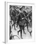 The Prince of Wales Marching with the Oxford University Officers Training Corps, C1910-null-Framed Giclee Print