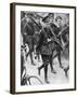 The Prince of Wales Marching with the Oxford University Officers Training Corps, C1910-null-Framed Giclee Print