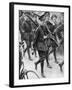 The Prince of Wales Marching with the Oxford University Officers Training Corps, C1910-null-Framed Giclee Print