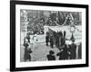 The Prince of Wales Officially Opening the Rotherhithe Tunnel, Bermondsey, London, 1908-null-Framed Photographic Print