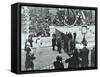 The Prince of Wales Officially Opening the Rotherhithe Tunnel, Bermondsey, London, 1908-null-Framed Stretched Canvas
