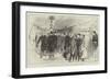 The Prince of Wales Opening the New Electric Railway, Arrival at Stockwell-null-Framed Giclee Print