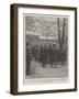 The Prince of Wales Opening the New Medical School Buildings at Guy's Hospital-null-Framed Giclee Print