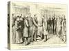 The Prince of Wales Receiving a Deputation of Working Men-null-Stretched Canvas