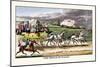 The Prince of Wales Rides on a Horse-Drawn Carriage-Henry Thomas Alken-Mounted Art Print