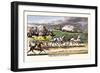 The Prince of Wales Rides on a Horse-Drawn Carriage-Henry Thomas Alken-Framed Premium Giclee Print