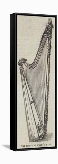 The Prince of Wales's Harp-null-Framed Stretched Canvas