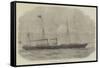 The Prince of Wales's New Steam-Yacht Osborne-Edwin Weedon-Framed Stretched Canvas