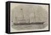 The Prince of Wales's New Steam-Yacht Osborne-Edwin Weedon-Framed Stretched Canvas