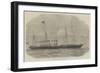 The Prince of Wales's New Steam-Yacht Osborne-Edwin Weedon-Framed Giclee Print