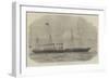 The Prince of Wales's New Steam-Yacht Osborne-Edwin Weedon-Framed Giclee Print