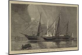 The Prince of Wales's New Yacht Osborne-null-Mounted Giclee Print