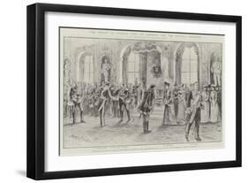 The Prince of Wales's Visit to Germany for the Kaiser's Birthday-Melton Prior-Framed Giclee Print