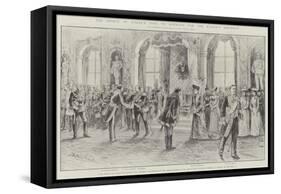 The Prince of Wales's Visit to Germany for the Kaiser's Birthday-Melton Prior-Framed Stretched Canvas