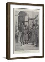 The Prince of Wales's Visit to Germany for the Kaiser's Birthday-Henry Charles Seppings Wright-Framed Giclee Print