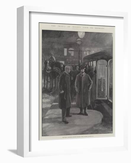 The Prince of Wales's Visit to Germany-Henry Charles Seppings Wright-Framed Giclee Print