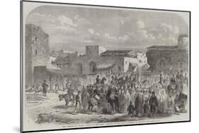The Prince of Wales's Visit to the East, Arrival of His Royal Highness at Beyrout-null-Mounted Giclee Print