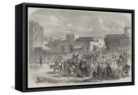 The Prince of Wales's Visit to the East, Arrival of His Royal Highness at Beyrout-null-Framed Stretched Canvas
