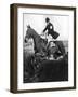 The Prince of Wales Taking a Fence in the Bridge of Guards Challenge Cup Race, C1930S-null-Framed Giclee Print