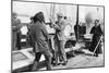 The Prince of Wales Testing a Japanese Fencing Helmet, Japan, 1922-null-Mounted Giclee Print