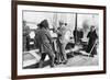 The Prince of Wales Testing a Japanese Fencing Helmet, Japan, 1922-null-Framed Giclee Print