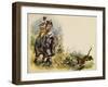 The Prince of Wales Tiger Shooting During the Royal Tour in India, 1905-Henry Payne-Framed Giclee Print