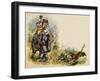 The Prince of Wales Tiger Shooting During the Royal Tour in India, 1905-Henry Payne-Framed Giclee Print