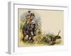 The Prince of Wales Tiger Shooting During the Royal Tour in India, 1905-Henry Payne-Framed Giclee Print