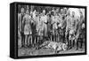 The Prince of Wales Tiger Shooting in Nepal, the Indian Tour, 1921-null-Framed Stretched Canvas