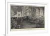 The Prince of Wales Viewing the Illuminations at Bombay-null-Framed Giclee Print
