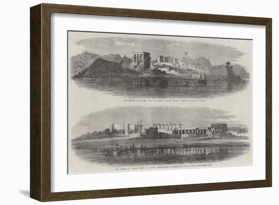 The Prince of Wales' Visit to Egypt-Frank Dillon-Framed Giclee Print