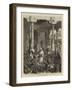 The Prince of Wales Visiting the Monkey Temple, Benares-Godefroy Durand-Framed Giclee Print