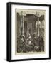 The Prince of Wales Visiting the Monkey Temple, Benares-Godefroy Durand-Framed Giclee Print